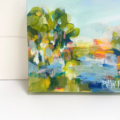 Vacation Groove Coastal Abstract Fine Art Collection by Pamela Wingard Fine Art