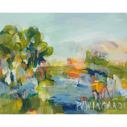 Vacation Groove Coastal Abstract Fine Art Collection by Pamela Wingard Fine Art