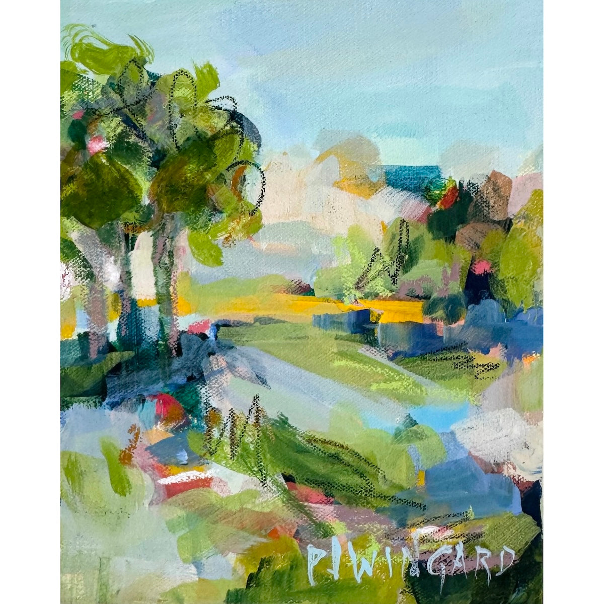 Vacation Groove Coastal Abstract Fine Art Collection by Pamela Wingard Fine Art