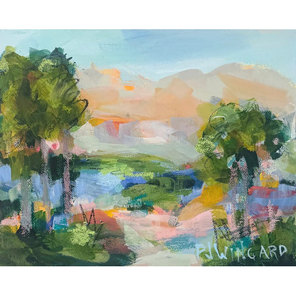 Vacation Groove Coastal Abstract Fine Art Collection by Pamela Wingard Fine Art