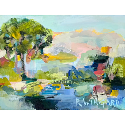 Vacation Groove Coastal Abstract Fine Art Collection by Pamela Wingard Fine Art