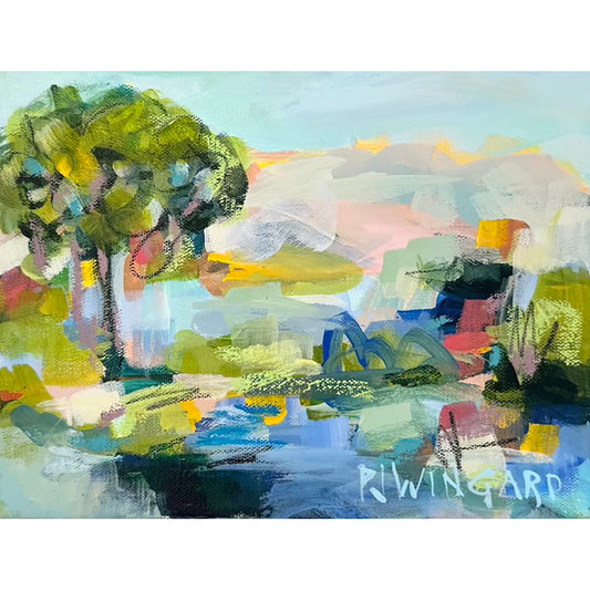 Vacation Groove Coastal Abstract Fine Art Collection by Pamela Wingard Fine Art