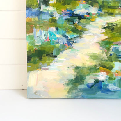 Vacation Groove Coastal Abstract Fine Art Collection by Pamela Wingard Fine Art