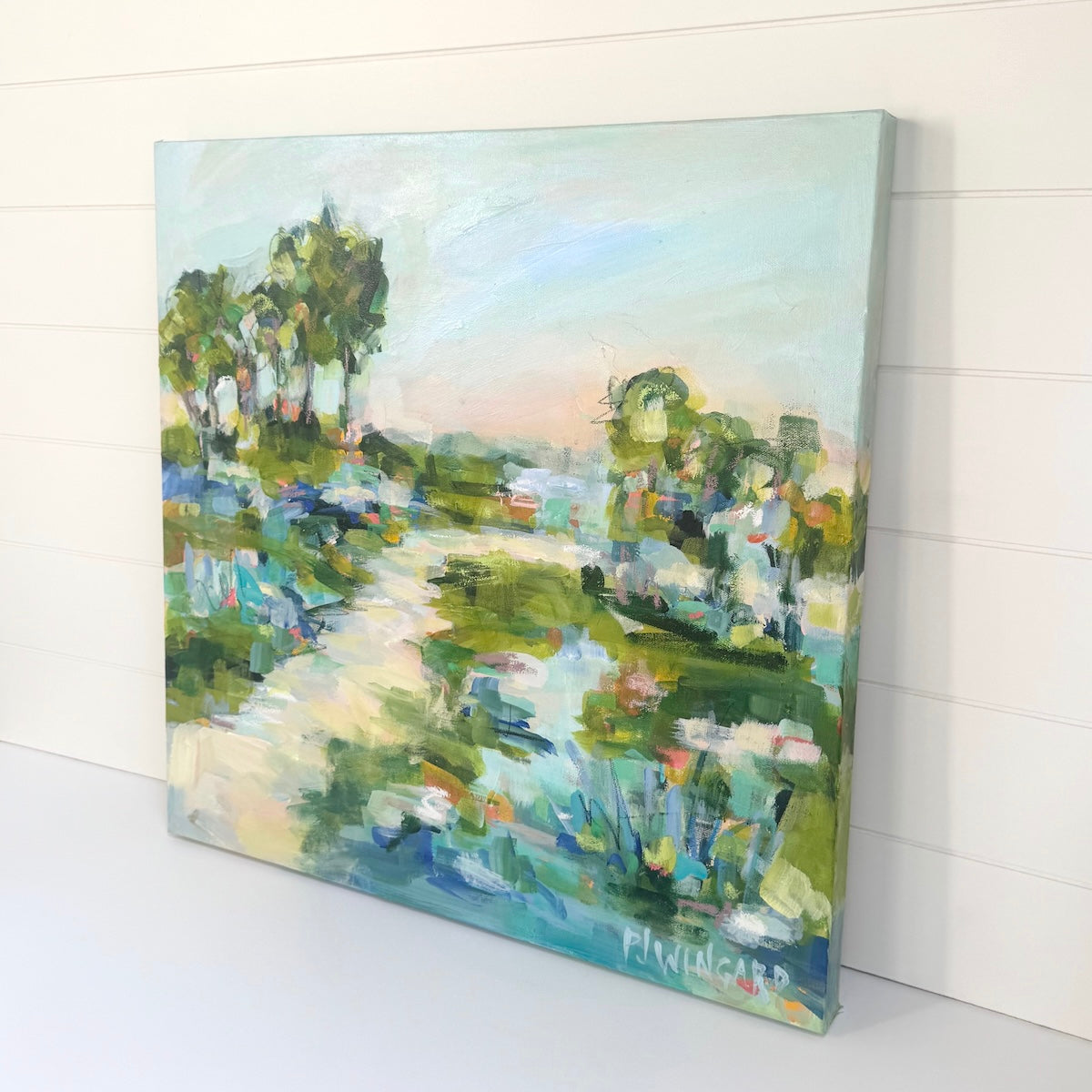 Vacation Groove Coastal Abstract Fine Art Collection by Pamela Wingard Fine Art