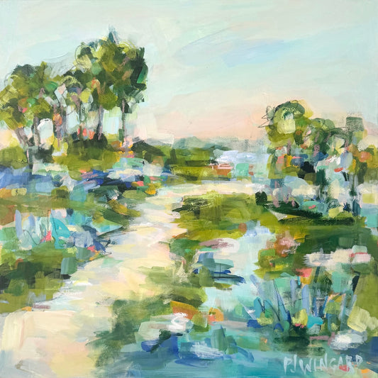 Vacation Groove Coastal Abstract Fine Art Collection by Pamela Wingard Fine Art