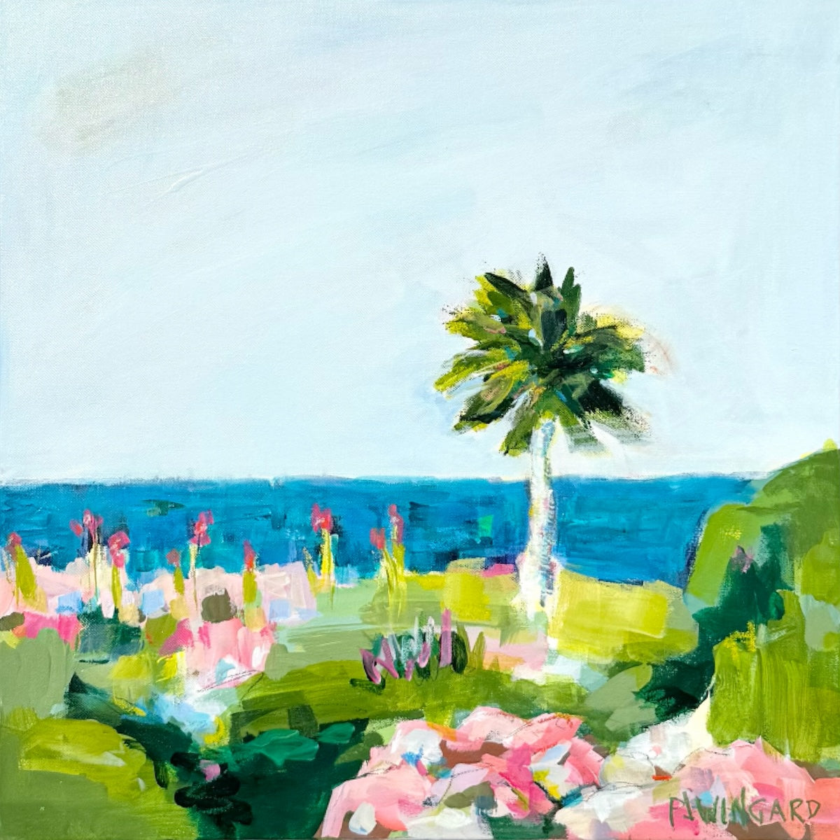 Breezy Coastal Abstract Fine Art Collection by Pamela Wingard Fine Art