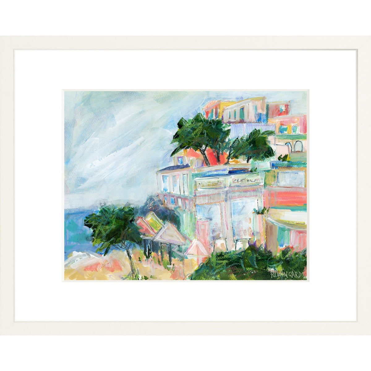 Abstract fine art giclée print by Pamela Wingard.