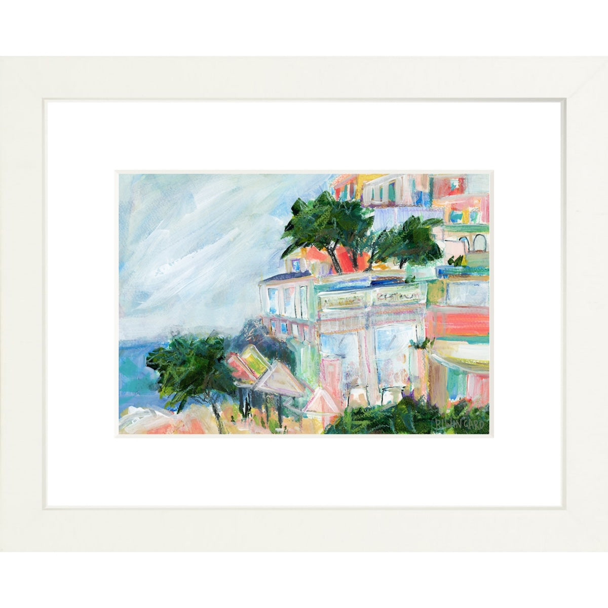 Abstract fine art giclée print by Pamela Wingard.