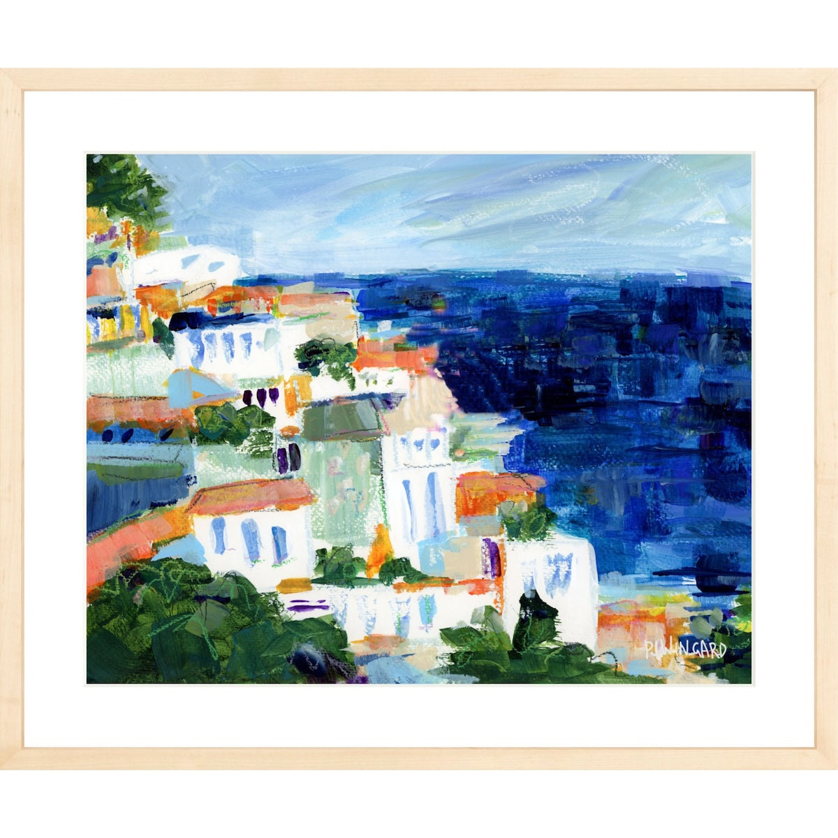 Abstract fine art giclée print by Pamela Wingard.