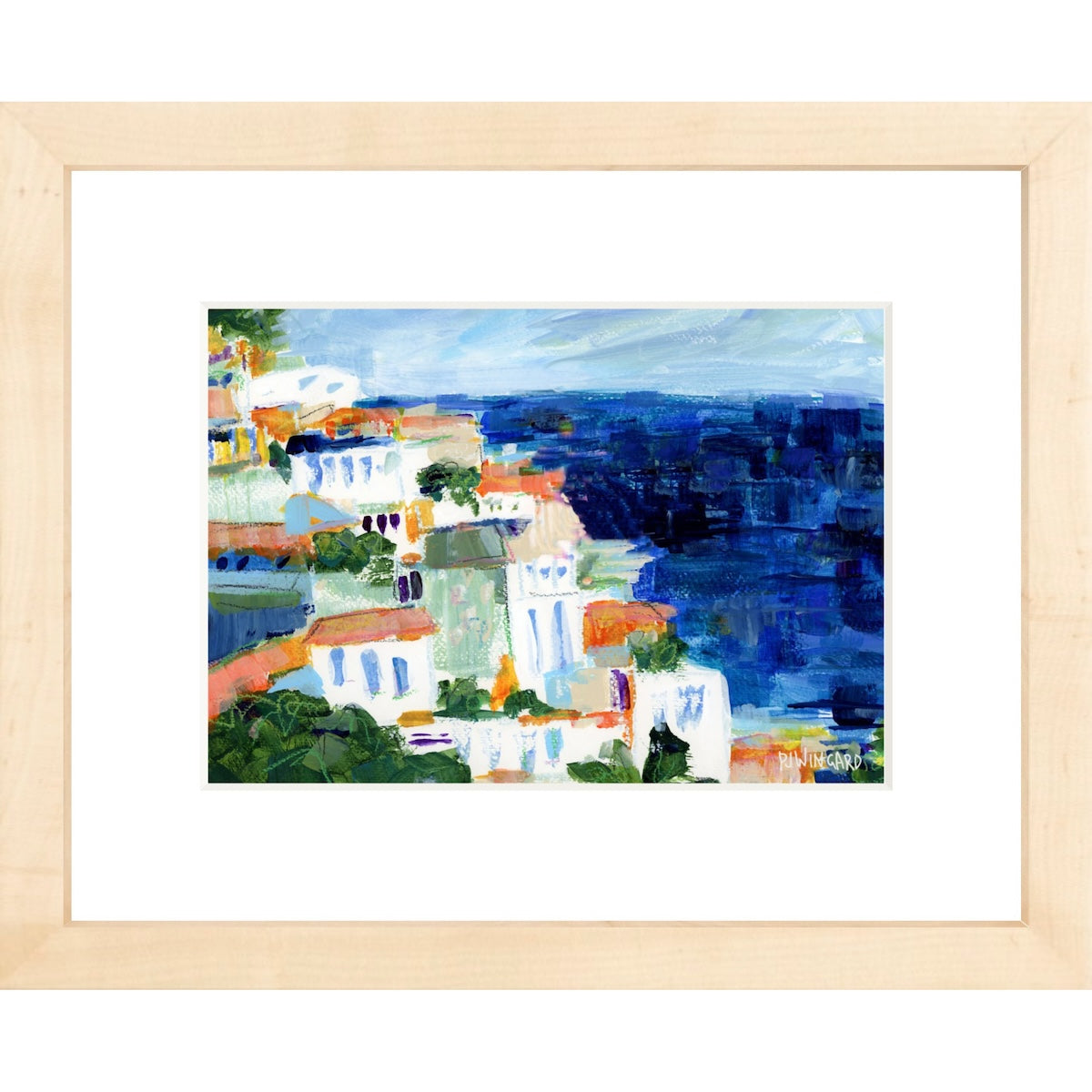 Abstract fine art giclée print by Pamela Wingard.