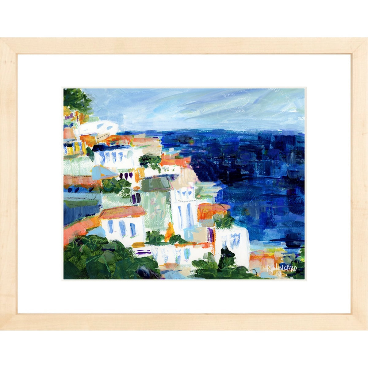 Abstract fine art giclée print by Pamela Wingard.