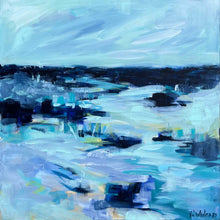 Load image into Gallery viewer, Summertime Blues | Abstract Coastal Painting