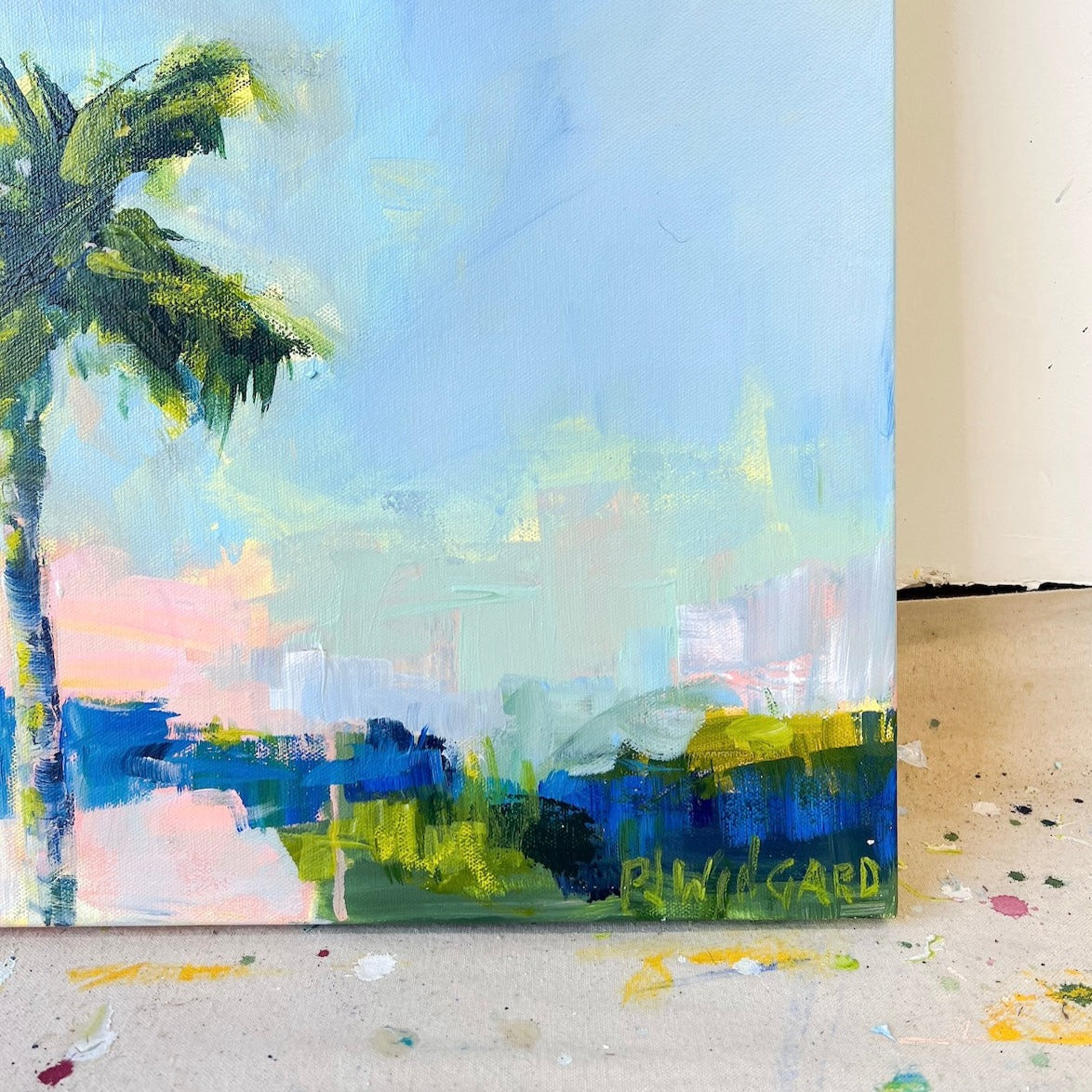 Surf's Up | Abstract Coastal Painting