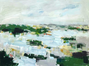 The Way You Make Me Feel Abstract Coastal Painting