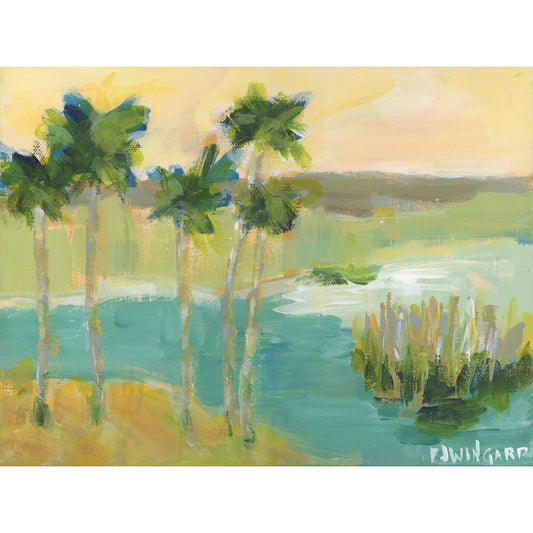 Vacation Spot | Abstract Coastal Painting