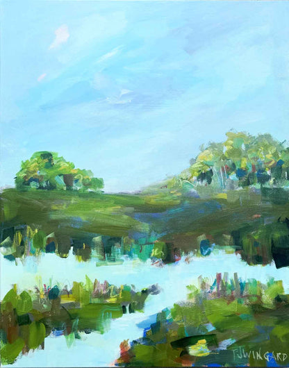 Wingard marsh painting