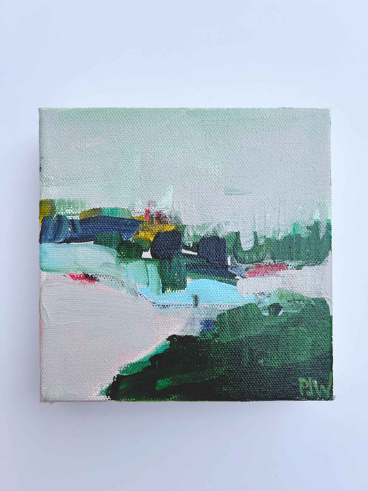Abstract Painting: BELIEVE