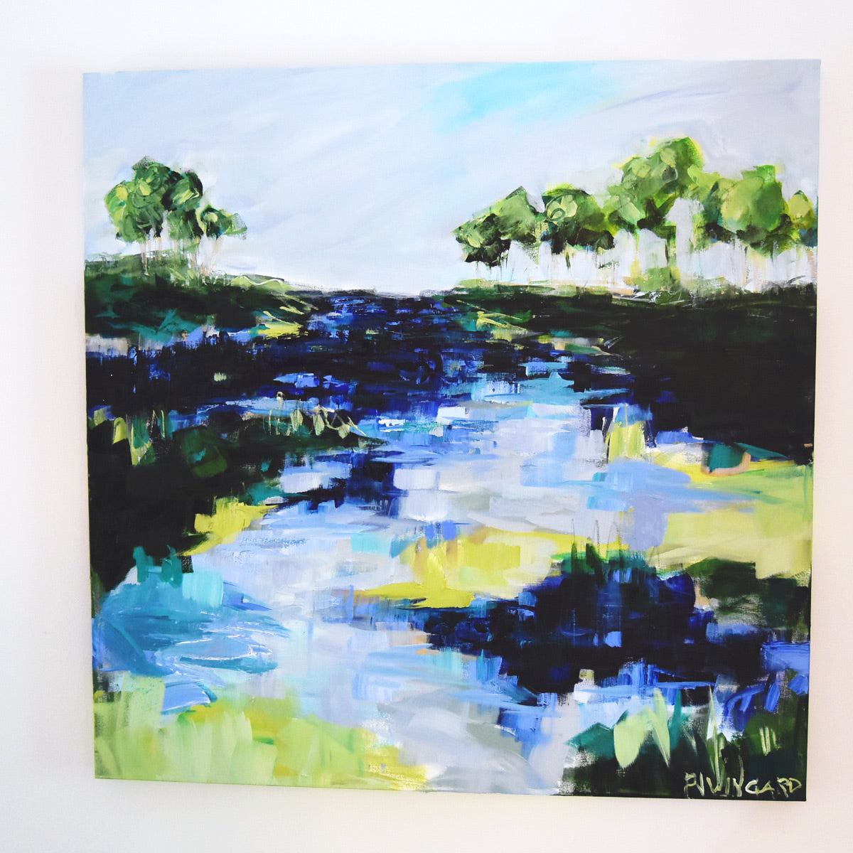 Just Like A Woman | Abstract Coastal Painting