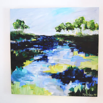 Just Like A Woman | Abstract Coastal Painting