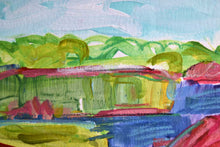 Load image into Gallery viewer, &#39;Chianti Picnic&#39;   9 x 12 painting on paper | Sold Out