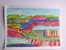 Load image into Gallery viewer, &#39;Chianti Picnic&#39;   9 x 12 painting on paper | Sold Out