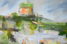 Load image into Gallery viewer, Bubblegum &amp; Butterfly Kisses Abstract Painting AVAILABLE VIA GALLERY