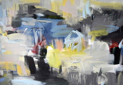 Hush Abstract Painting AVAILABLE VIA GALLERY