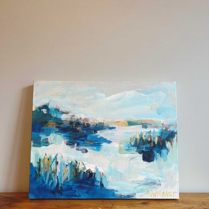 Daydream | Abstract Coastal Painting