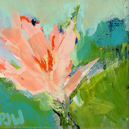 Feeling Loved Always | Abstract Floral Painting