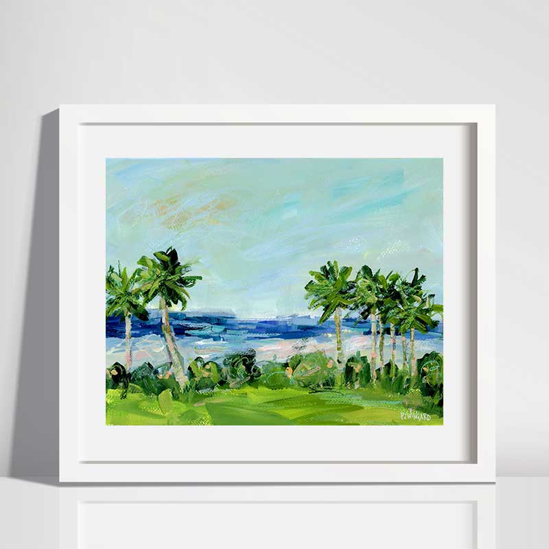 Get Along: Isle of Palms Painting on Paper AVAILABLE VIA GALLERY