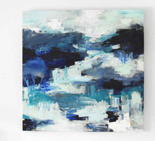 Load image into Gallery viewer, Good Vibration Abstract Coastal Painting AVAILABLE VIA GALLERY