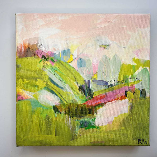 Hanging Out Abstract Painting
