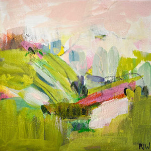Hanging Out Abstract Painting