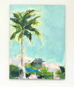 Hello Gorgeous 3 - Original Palm Tree Painting