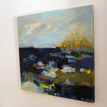 Load image into Gallery viewer, In The Midnight Hour Abstract Coastal Painting