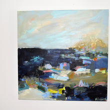 Load image into Gallery viewer, In The Midnight Hour Abstract Coastal Painting