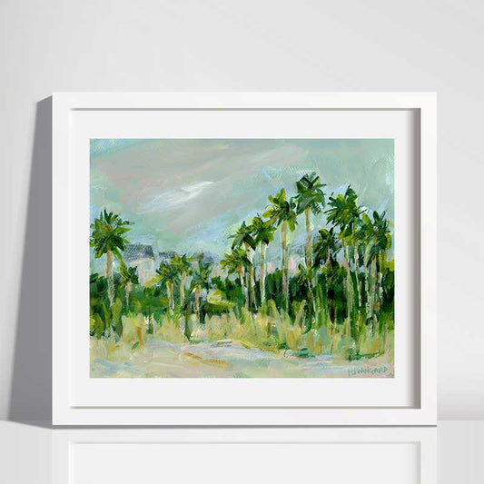 Island Song: Isle of Palms Painting on Paper AVAILABLE VIA GALLERY