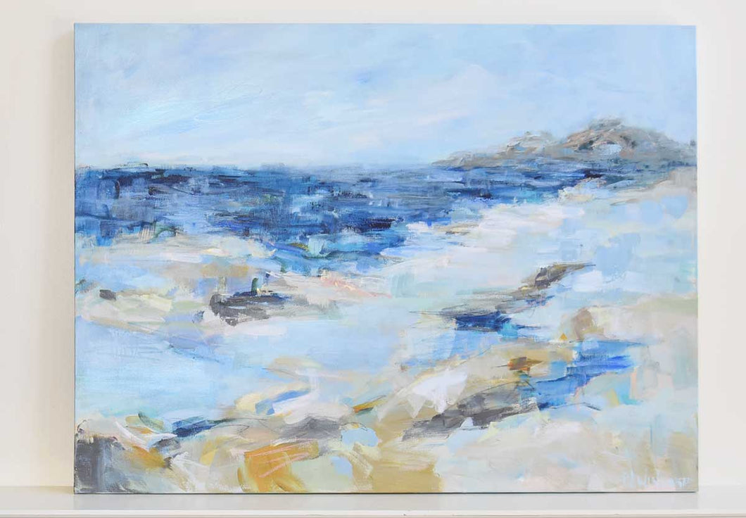 Laid Back Coastal Abstract Painting Sold Out