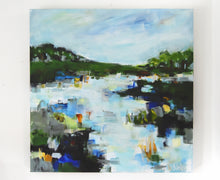 Load image into Gallery viewer, Lyin Eyes Abstract Coastal Painting