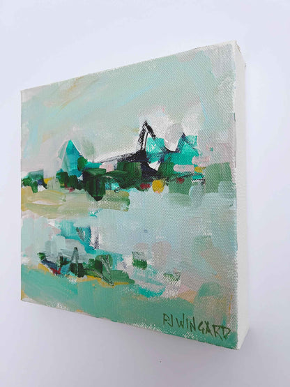 Abstract Painting: MERRY AND BRIGHT