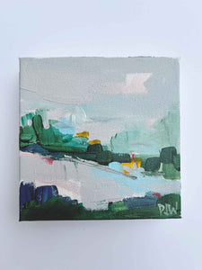 Abstract Painting: PRESENT