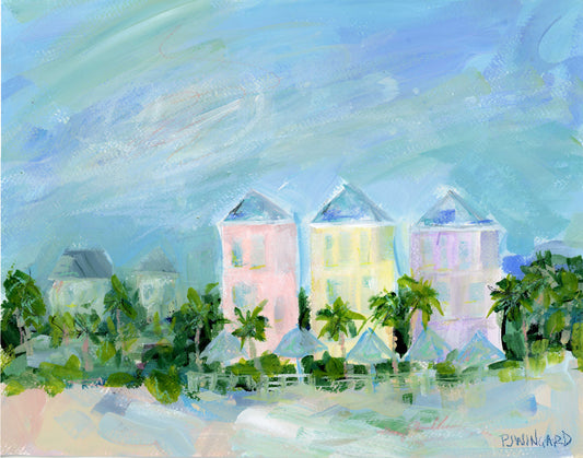 Isle of Palms Painting on Paper AVAILABLE VIA GALLERY