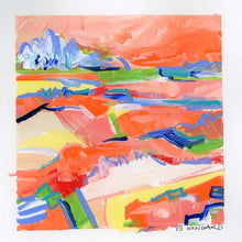 Load image into Gallery viewer, &#39;Booked My Flight&#39; 8 x 8 painting on paper
