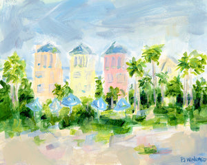 Isle of Palms Painting on Paper