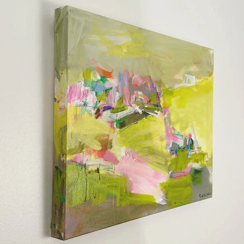Girls Just Want to Have Fun | Abstract Painting