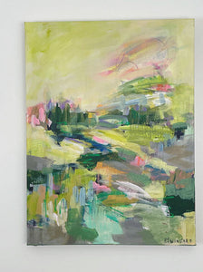Playful Abstract Painting AVAILABLE VIA GALLERY