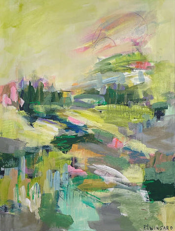 Playful Abstract Painting AVAILABLE VIA GALLERY