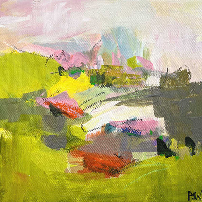 Pleasant Afternoon | Abstract Painting