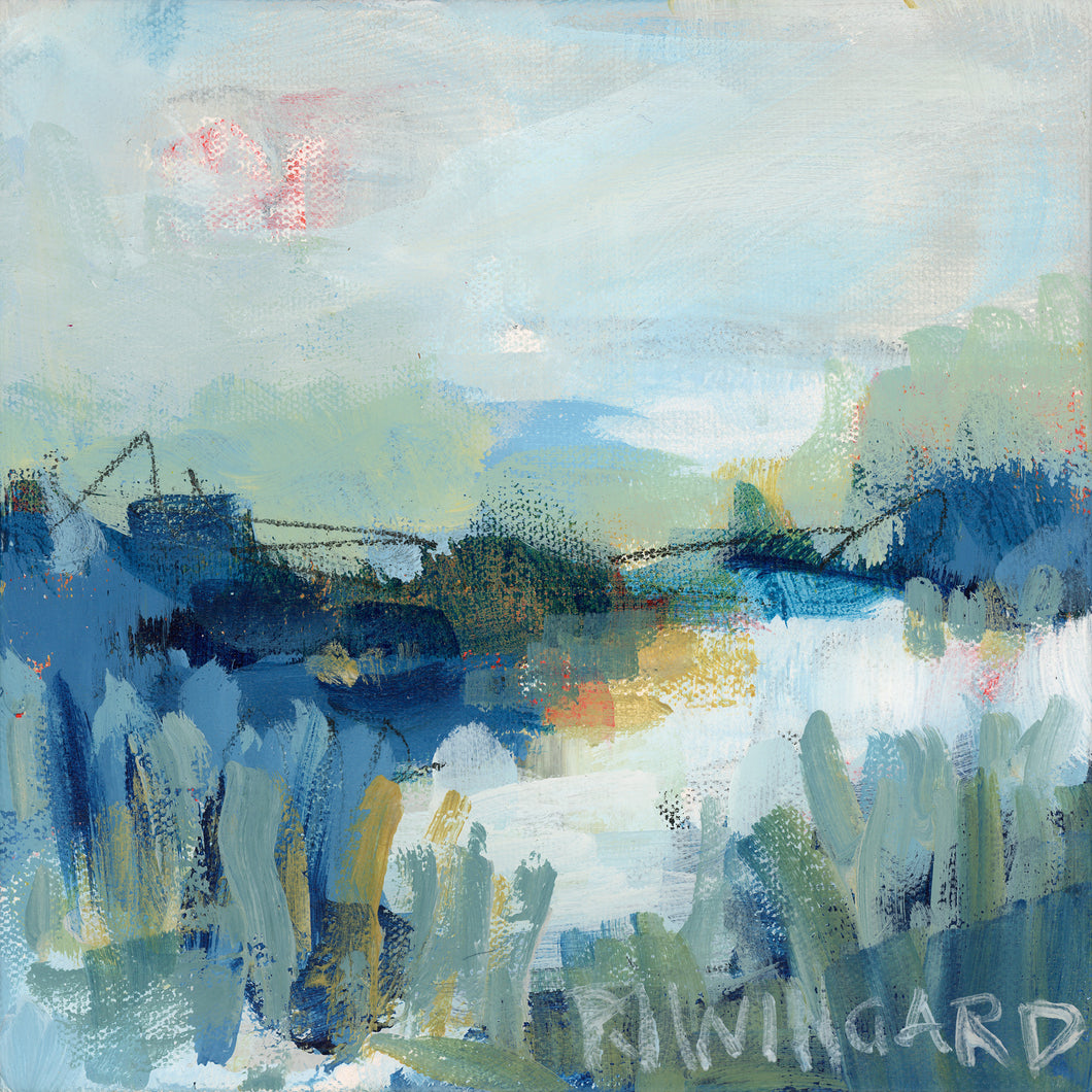 Abstract Painting: Refuge and Strength