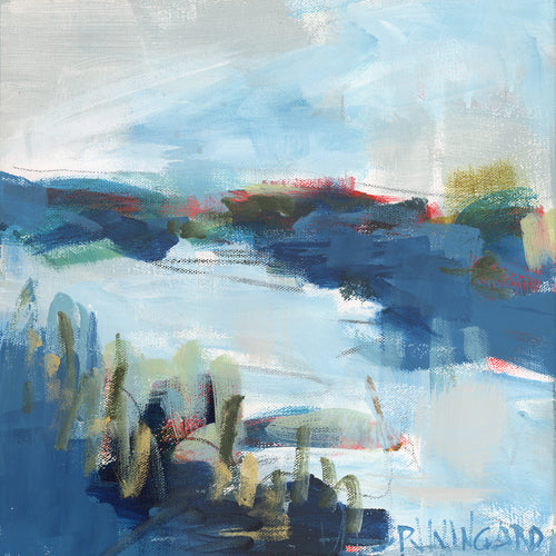 Remember | Abstract Coastal Painting